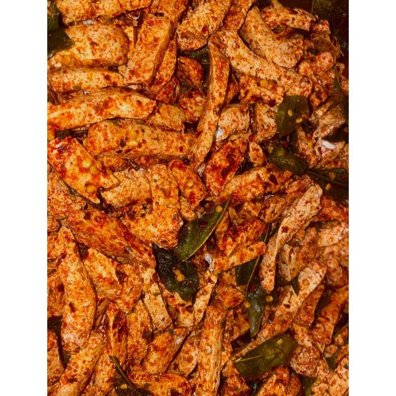 

(Garansi Tidak Renyah Uang Kembali 100%) Basreng Cikruh Pedas Jeruk 1Kg/Bumbu Melimpah