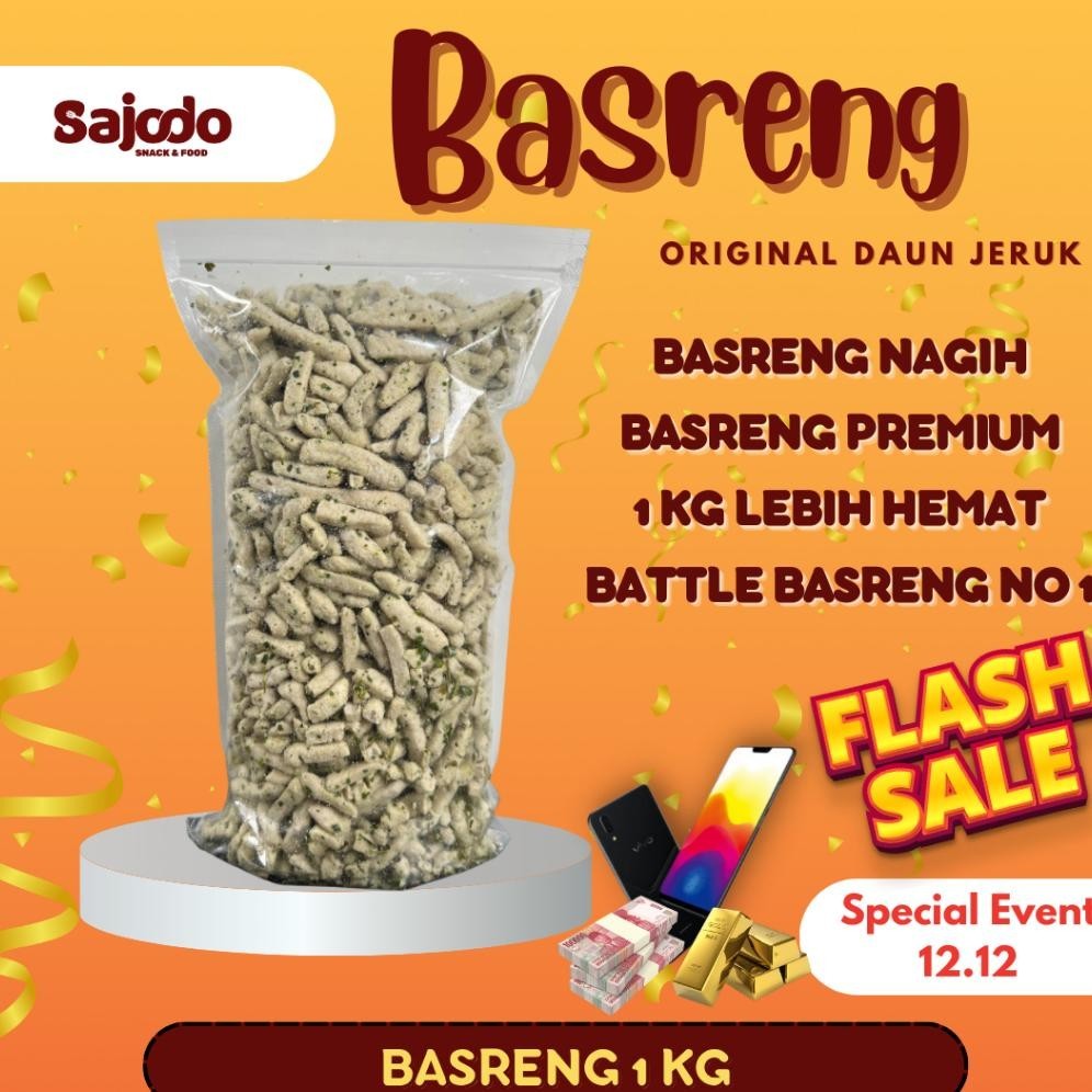 

[Flash Sale] Basreng Ori Daun Jeruk 1 Kg