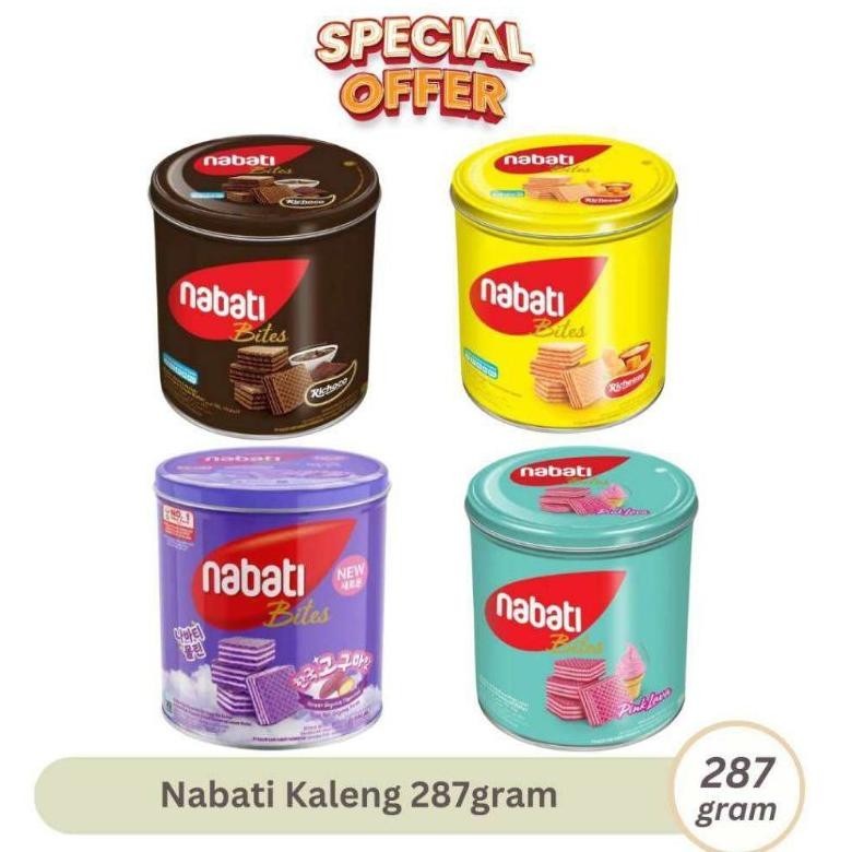 

Nabati Bites Wafer Kaleng 287 Gr