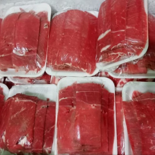 

slice beef tanpa lemak