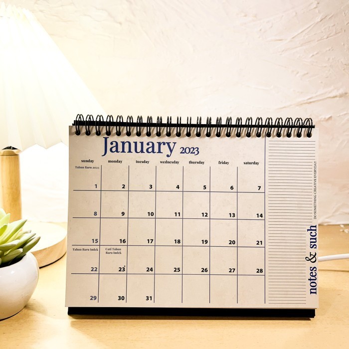 

Fauma Kalender Meja Jumbo A4 Vintage Premium Quality