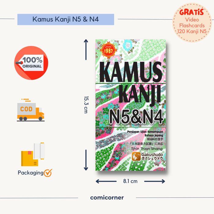 

Kamus Kanji N5 & N4 Gakushudo