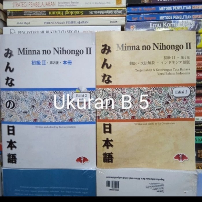 

Buku Bahasa Jepang Minna No Nihongo 2 Edisi2 Jepang & Indonesia