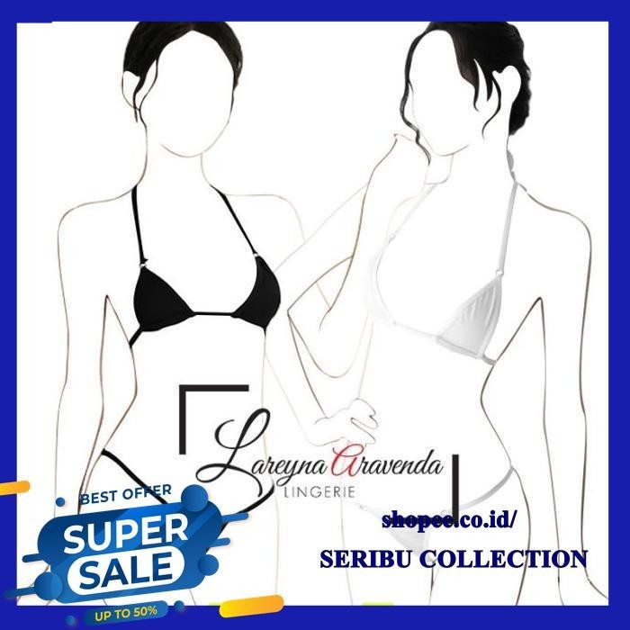 SET BRA + G STRING SEKSI MODEL BIKINI / TWO PIECES TERBAIK