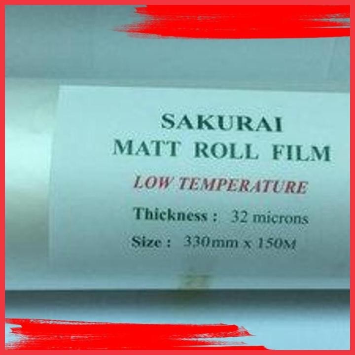 

(BK GEMA) PLASTIK LAMINATING ROLL DOFF SAKURAI 330 EKONOMIS BERKUALITAS