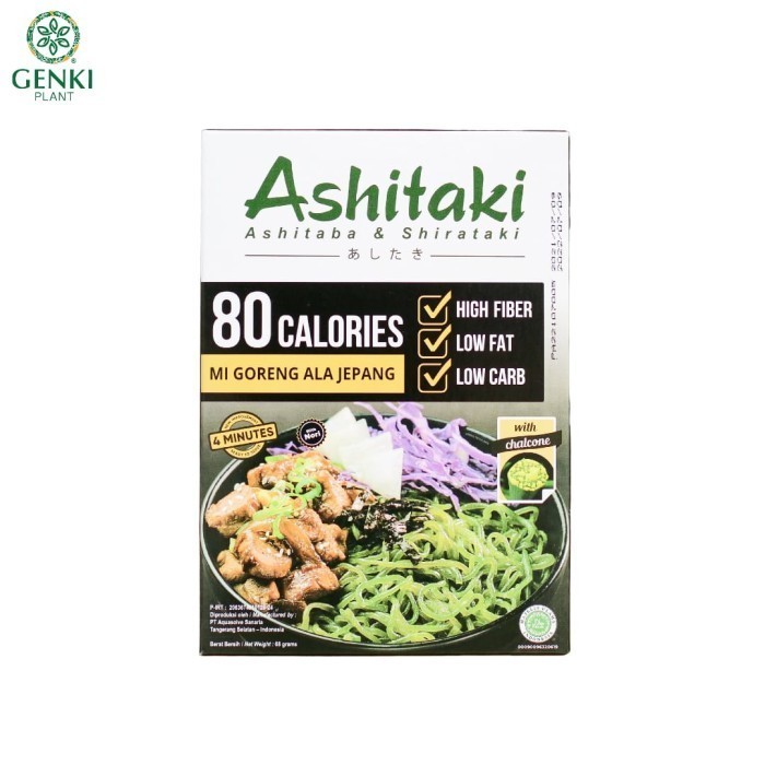 

Yam Ashitaki (Ashitaba & Shirataki) Goreng Jepang - 68 G