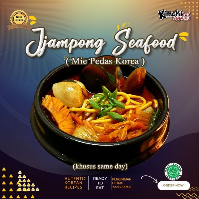 

Kimchi Oppaya - Jjampong E Seafood Korea Spicy ( E Pedas Korea )