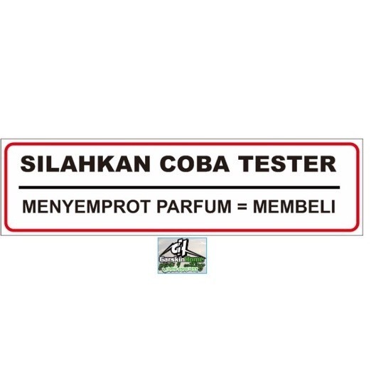 

STIKER SILAHKAN COBA TESTER