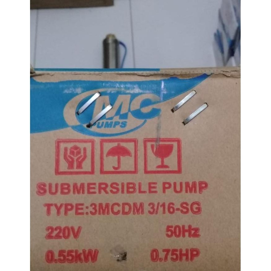 Pompa Satelit/Submersible 3 Dabavon/Nasional Mc 0,75 Hp