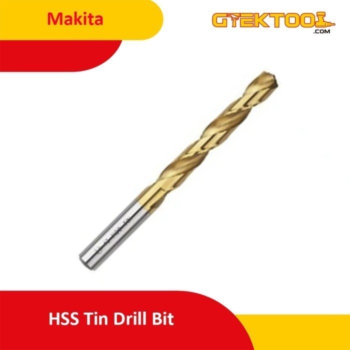 Makita Mata Bor Besi HSS Tin 3,5mm Metal Drill Bit 3.5 mm D-43315