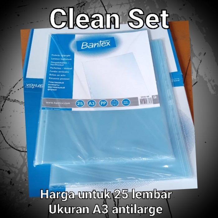 

Plastik Binder A3 Isi 25 Lembar