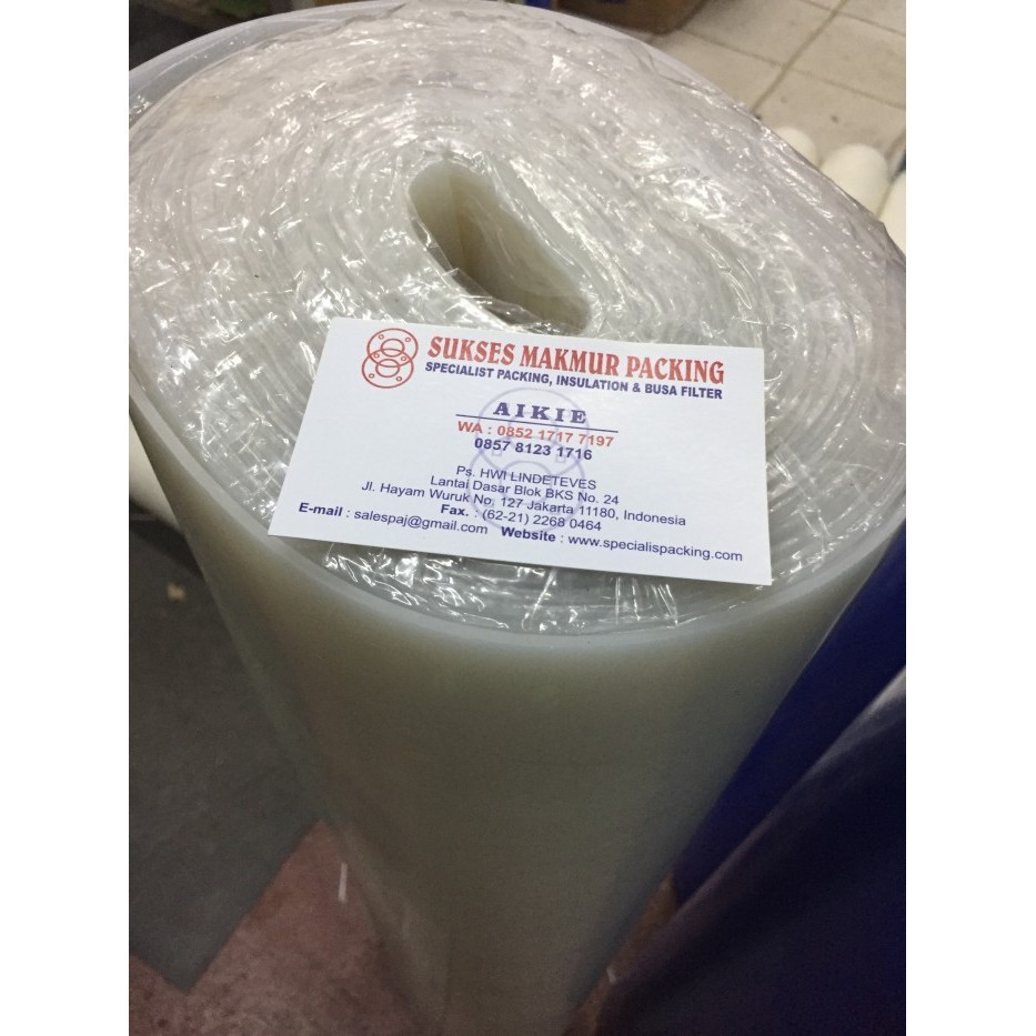 KARET SILICON LEMBARAN 3MM