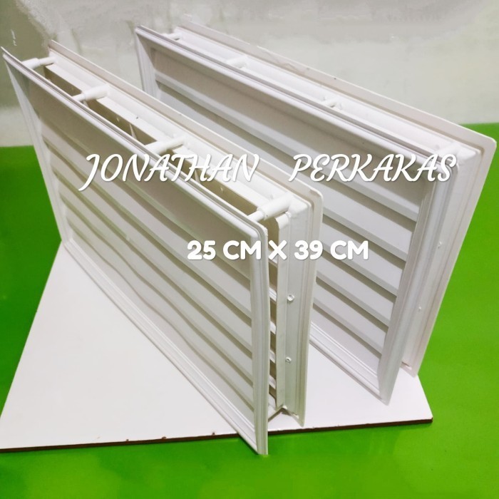 LOBANG ANGIN PINTU PVC/LOBANG HAWA PINTU PVC/JALUSI PINTU PVC/SET