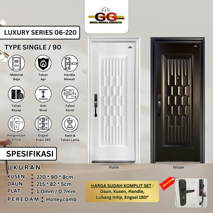 PINTU BAJA GG-LUXURY SINGLE 06.220