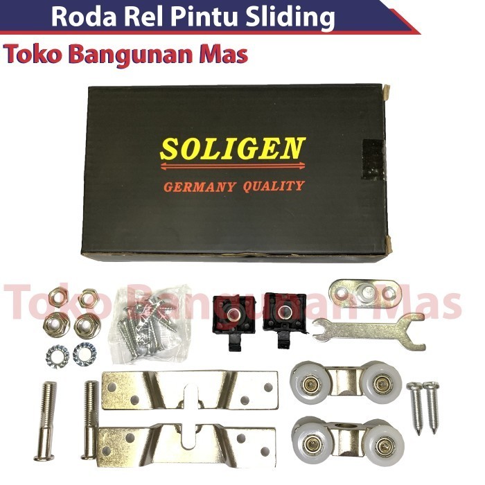 RODA REL PINTU GESER SLIDING SOLIGEN RODA REL PINTU GESER SLIDING
