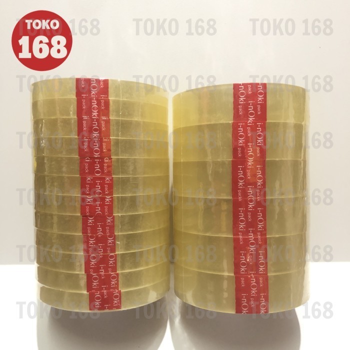 

Terbaru Inoki Solatip/Seal Tape/ Perekat Bening (Karton) Promo Terlaris