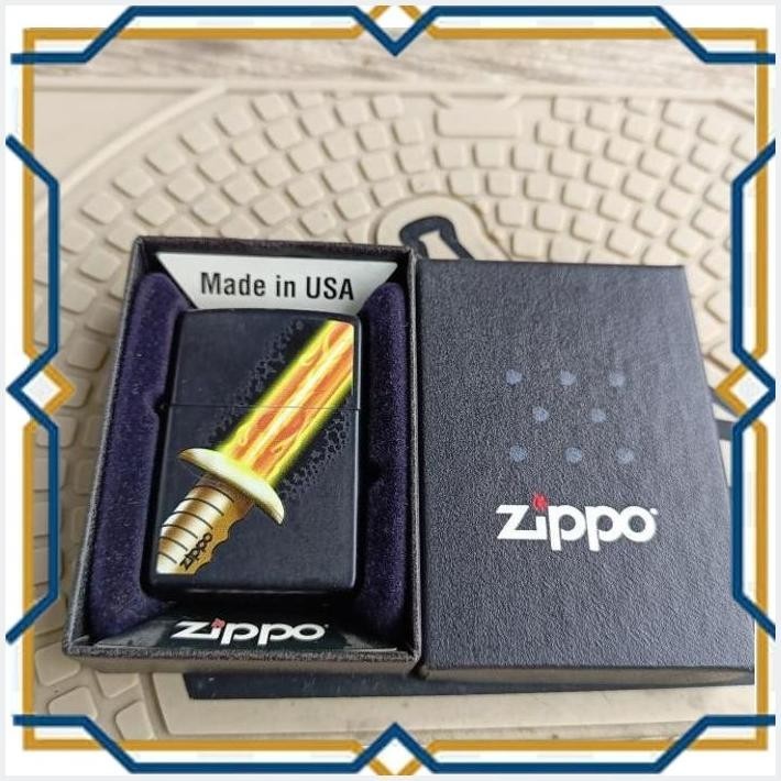 [CLS] ZIPPO LIGHT SWORD BEKAS 2015 ORIGINAL LUMAYAN MULUS