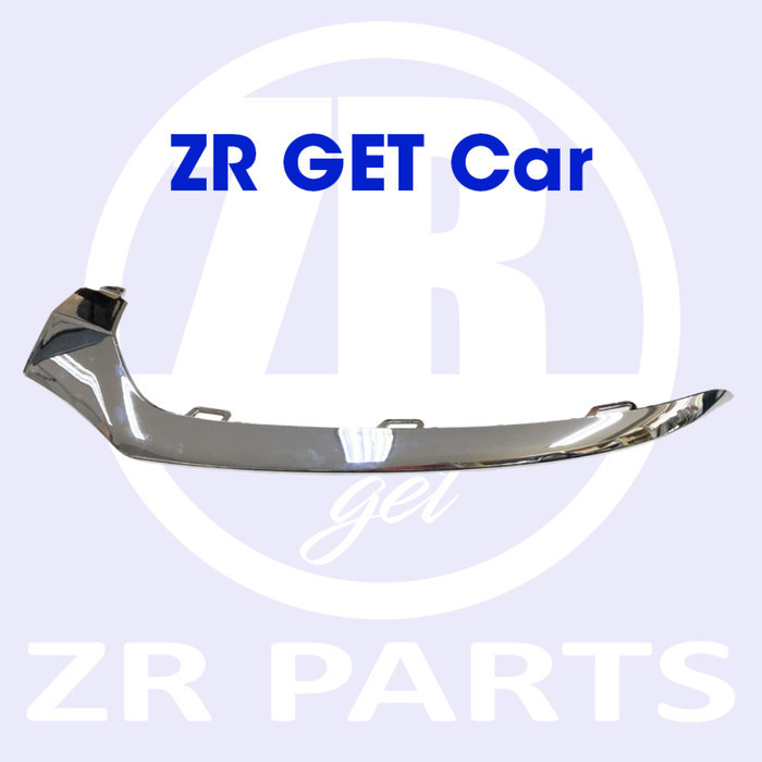 List Chrome Bemper Depan Mercedes Benz C Class W205 Facelift