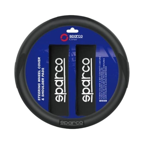 Sparco Cover Seat Belt & Steering Wheel Sarung Seat Belt & Stir