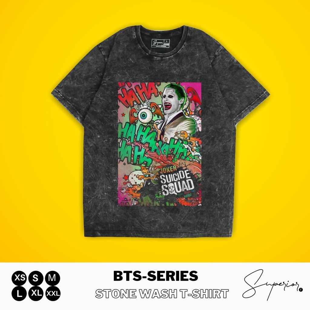 KAOS OVERSIZE STONEWASH / SANDWASH / WASHED TEES JOKER / JKR