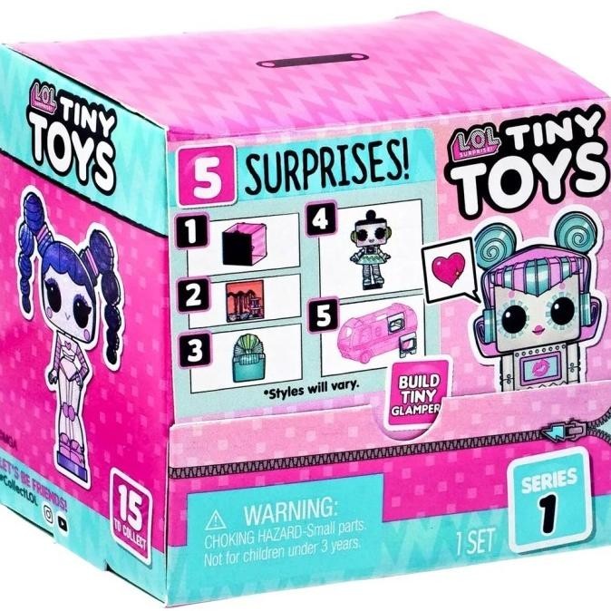 LOL - Tiny Toys original diecast - mainan anak lol surpise mini