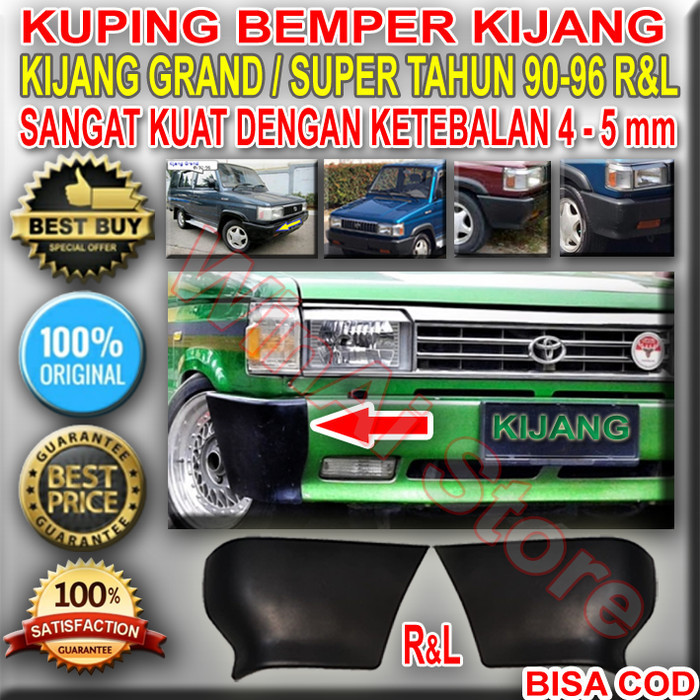 KUPING BUMPER/KUPING BEMPER KIJANG GRAND/KIJANG SUPER TAHUN 90-96 SET