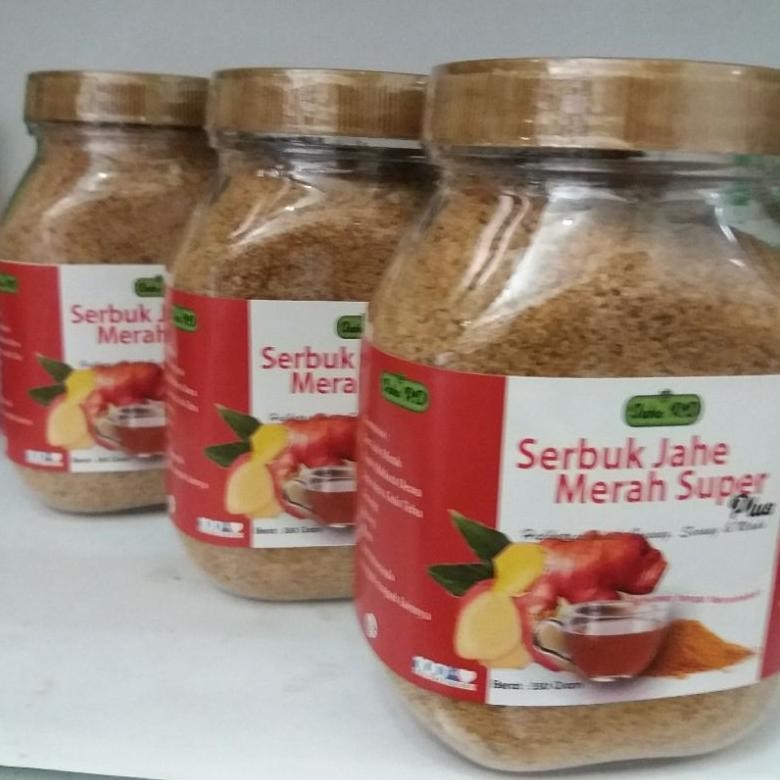 

CR - Paket Serbuk Jahe Merah Super Plus Rd 1 Paket Isi 3 Botol Menghangatkan Badan Dan Mengatasi Perut Kembung. TERLARIS