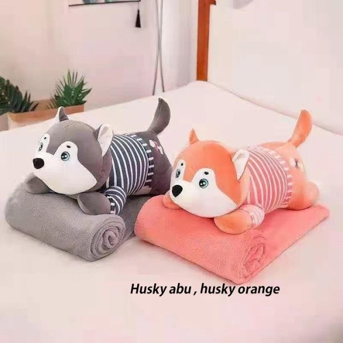 Selimut boneka balmut travel bantal selimut boneka