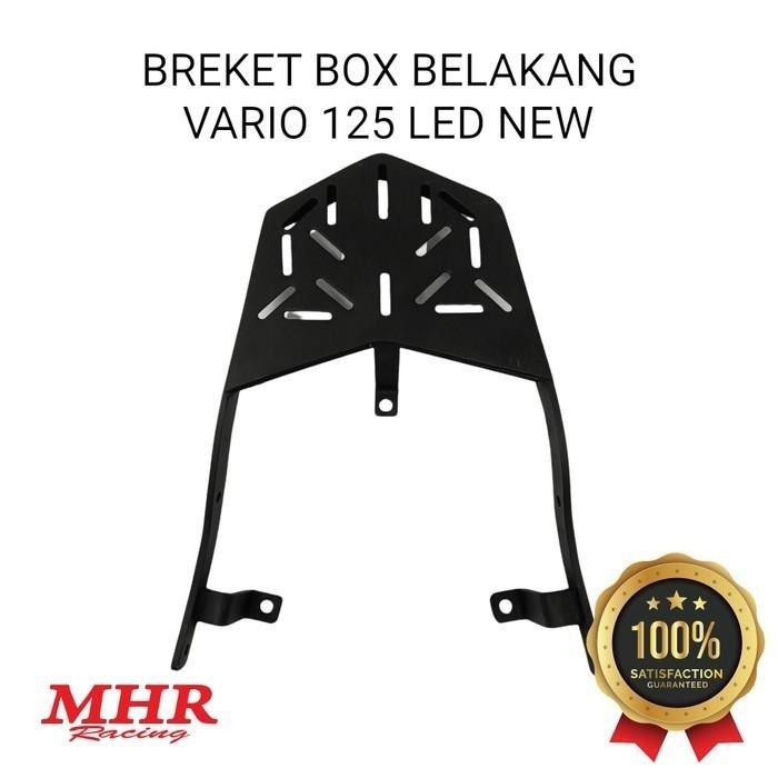 BREKET BOX VARIO 125 LED NEW MHR RACING DUDUKAN BAGASI BELAKANG MOTOR