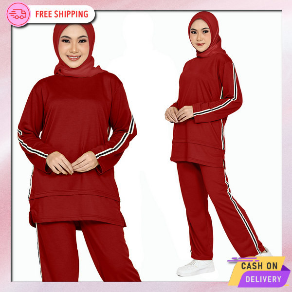 Training Murah Setelan Aerobik Bj Olga Bju Senam Set Sport Bsju Celana Set Stelan Training Pakaian O