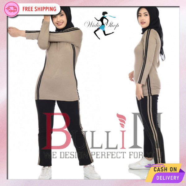 Terlaris Pakaian Setelan Aerobik Oneset Bj Olga Bju Senam Set Sport Stelan Training Satu Setel Wanit