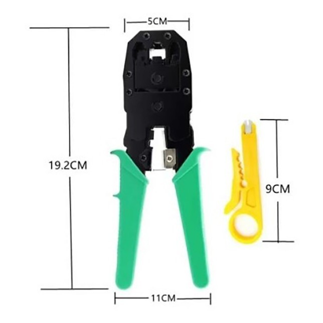 TANG KRIMPING CRIMPING CRIMPER TOOL CLAMP RJ45 RJ 45 RJ11 KABEL LAN