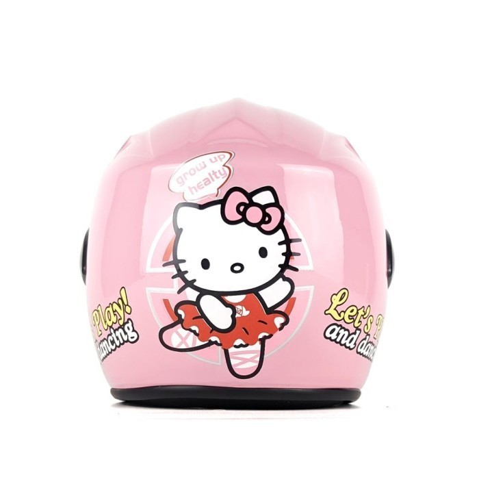 HELMET KIDS HELM ANAK KECIL PEREMPUAN CEWEK KARAKTER HELLO KITTY SNI 3