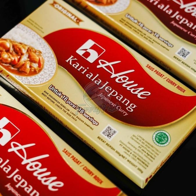 

House Kari Ala Jepang 300gr / Bumbu Curry Jepang Halal - Original TF