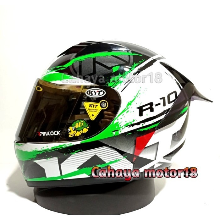 PAKET GANTENG HELM KYT R10 #2 SERI 2 HELM FULL FACE