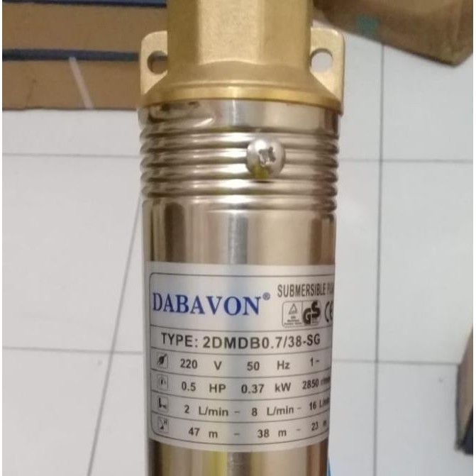 Pompa Satelit/Submersible 2" Dabavon 0,5 Hp