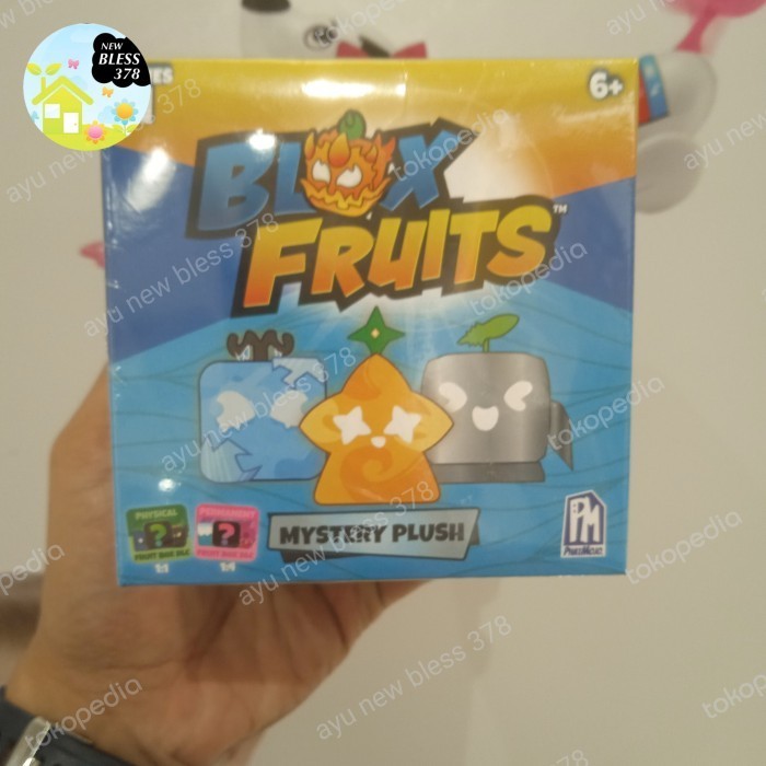 Ready Blox Fruits 4 Inch Collectible Blind Box Plush Toys / Blox Fruits Ori