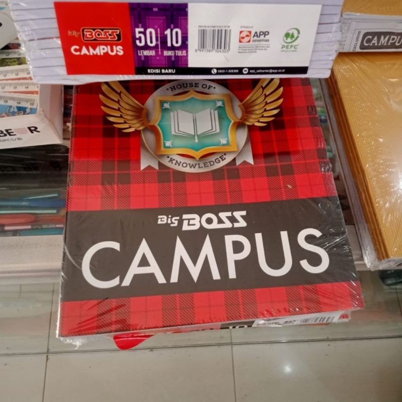 

BUKU TULIS CAMPUS BOXY 50 LEMBAR