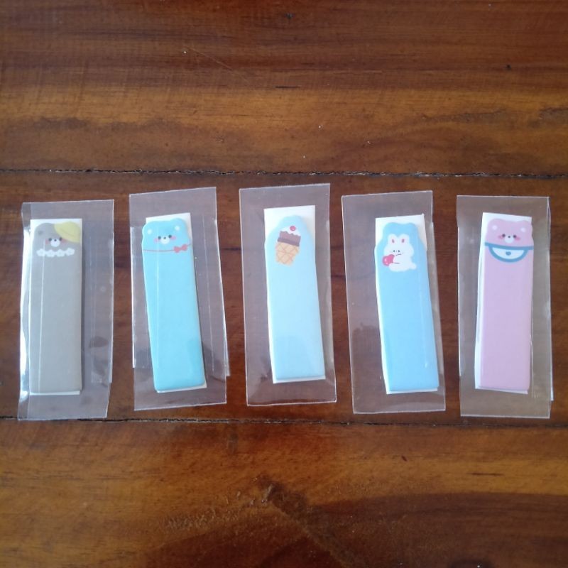 

sticky note pembatas buku penanda catatan