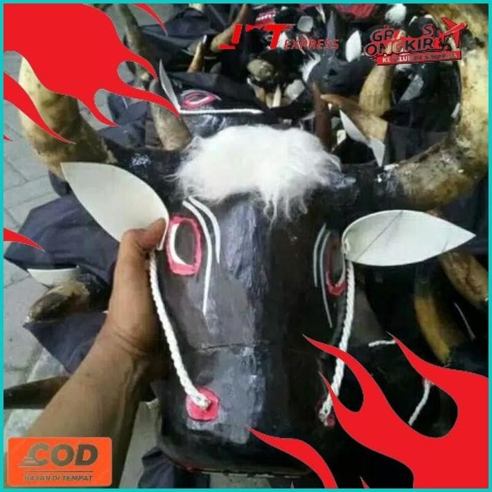 Termurah Bantengan Tanduk Asli Jaranan Banteng Jaranan