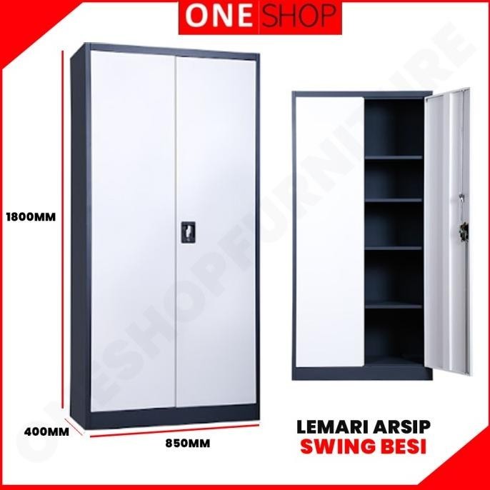 

Lemari Arsip Besi 2 Pintu Swing | Lemari Arsip Besi Plat Ayun Swing
