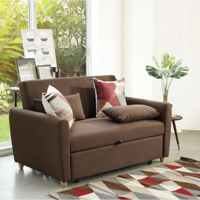 SLEEPER SOFA SOFA SANTAI SOFA MINIMALIS BERBAHAN LEMBUT TOKOERHAN5