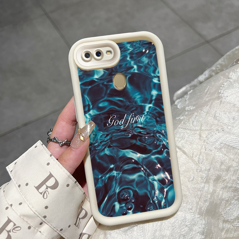 Casing Hp OPPO A7 OPPO A5s OPPO A12 OPPO A12S A11k Case Softcase Casing pola gelombang HP ponsel tre