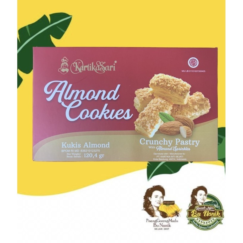 ALMOND COOKIES KARTIKA SARI / ALMOND CRUNCHY PASTRY
