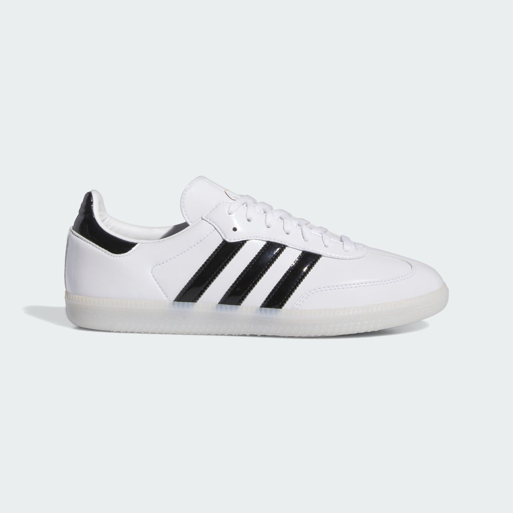 Adidas Samba X Jason Dill Patent Leather Cloud White Core Black Gold Metallic BNIB ORIGINAL Resmi IE