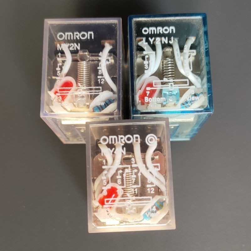 RELAY OMRON LY2NJ OMRON MY2N OMRON MY4N 12PIN 8PIN DC 12V 24V DC