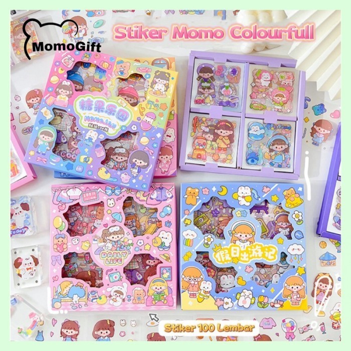 

Stiker Box 2D Momojan Lucu Decor Jurnal / Sticker Korean Style Anti