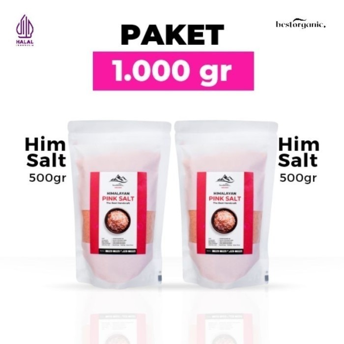 

Besthoney Paket Himalayan Salt Garam 1kg