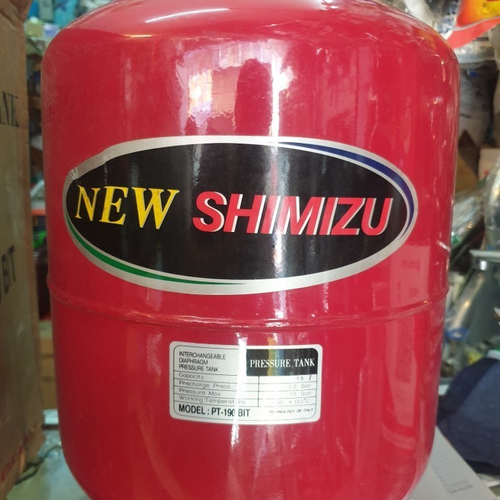 TABUNG POMPA AIR / PRESSURE TANK SHIMIZU 19 LITER