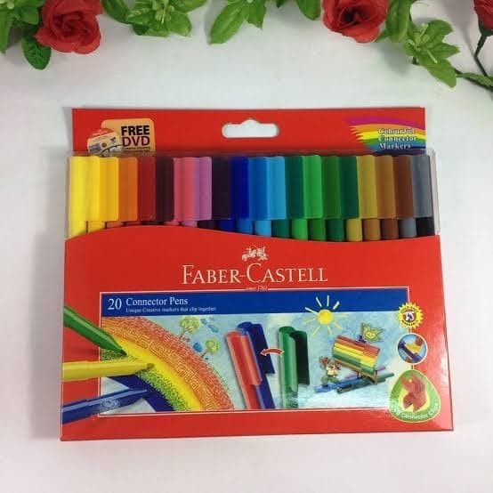

Set 20 Spidol Faber Castell Connector